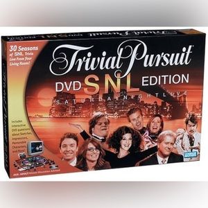 Vintage trivial pursuit DVD SNL edition
